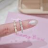 bow diamond ring