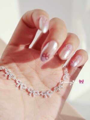 Sweetheart Bow Charm Bracelet